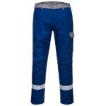 Portwest Bizflame Industry Two Tone Trousers - Royal Blue