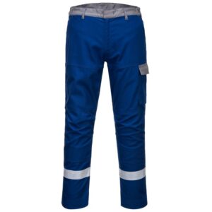 Portwest Bizflame Industry Two Tone Trousers - Royal Blue