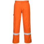 Portwest Bizflame Work Trousers - Orange