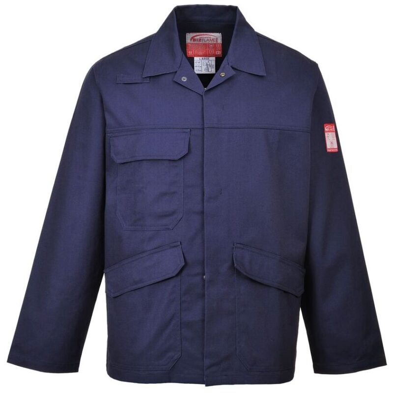 Portwest Bizflame Work Jacket - Navy