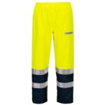 Portwest Bizflame Rain+ Hi-Vis Light Arc Trousers - XXXL