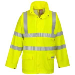 Portwest Sealtex Flame Hi-Vis Jacket - Yellow