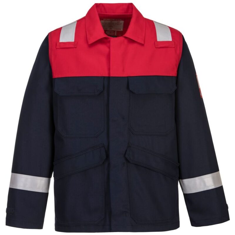 Portwest Bizflame Work Jacket - Navy