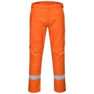 Portwest Bizflame Industry Trousers - Orange Short