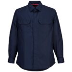 Portwest Bizflame Work Shirt - Navy