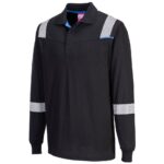 Portwest WX3 Flame Resistant Long Sleeve Polo