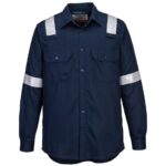 Portwest FR Lightweight Anti-static Shirt - Navy