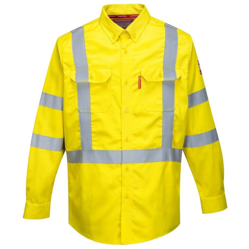 Portwest Bizflame 88/12 FR Hi-Vis Shirt - XXXL