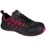 Portwest Portwest Compositelite Ogwen Low Cut Trainer S1P - Black/Red