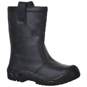 Portwest Steelite Rigger Boot Scuff Cap S3 CI - Black