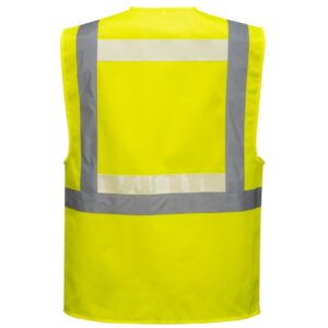 Portwest Glowtex Ezee Zip Executive Vest Yellow G456