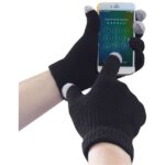 Portwest Touchscreen Knit Glove - Black