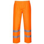 Portwest Hi-Vis Rain Trousers - Orange