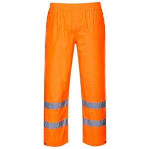 Portwest Hi-Vis Rain Trousers - Orange