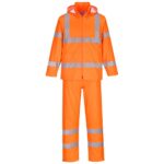 Portwest Hi-Vis Packaway Rain Suit