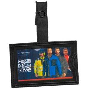 Portwest TPU ID Holder Black ID40