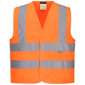 Portwest Hi-Vis Junior Band and Brace Vest - Orange