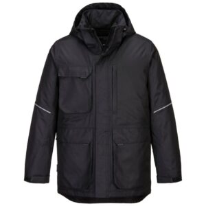 Portwest KX3 Parka Jacket - Black