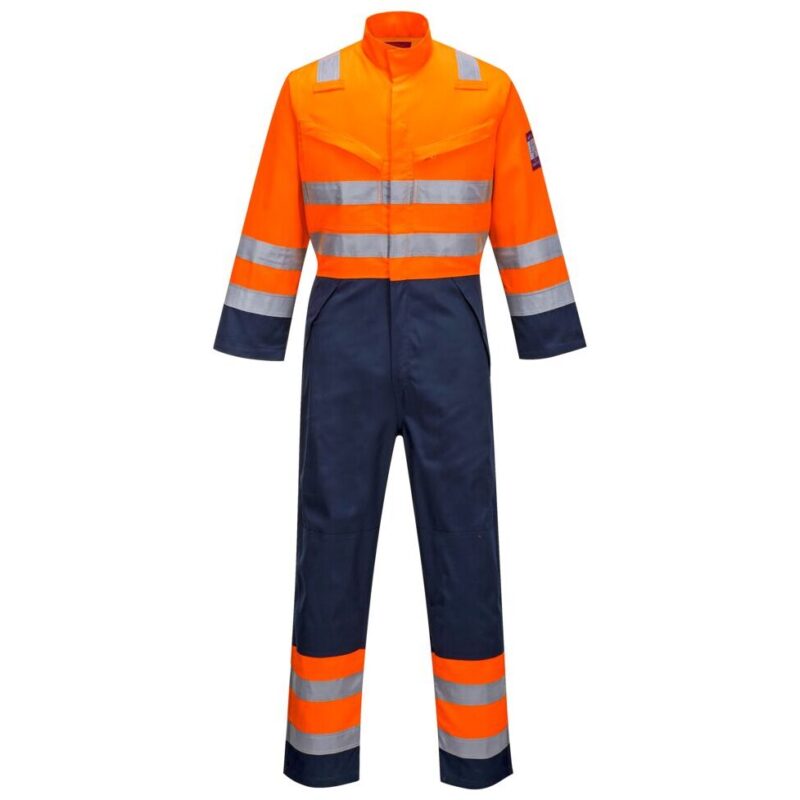 Portwest Modaflame RIS Navy/Orange Coverall - XXXL