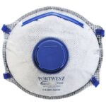 Portwest FFP2 Carbon Valved Dolomite Respirator White P223