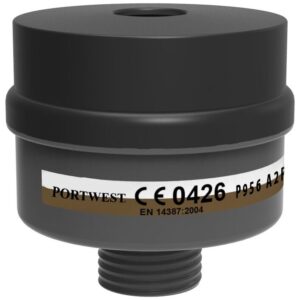 Portwest A2P3 Combination Filter Universal Thread Black P956