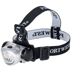 Portwest LED Head Light Silver PA50