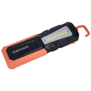 Portwest USB Rechargeable Inspection Torch Black PA78