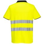 Portwest PW2 Hi-Vis Cotton Comfort Polo Shirt Short Sleeve