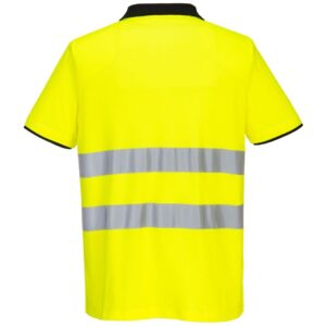 Portwest PW2 Hi-Vis Cotton Comfort Polo Shirt Short Sleeve