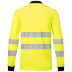 Portwest PW2 Hi-Vis Polo Shirt Long Sleeve