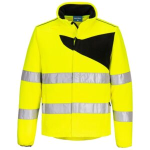 Portwest PW2 Hi-Vis Fleece - Yellow/Black