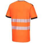 Portwest PW3 Hi-Vis V-Neck Mesh Insert T-Shirt Short Sleeve