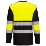 Portwest PW3 Hi-Vis Cotton Comfort Class 1 T-Shirt Long Sleeve