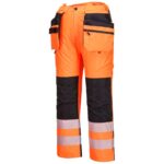 Portwest PW3 Hi-Vis Winter Trousers - Orange/Black