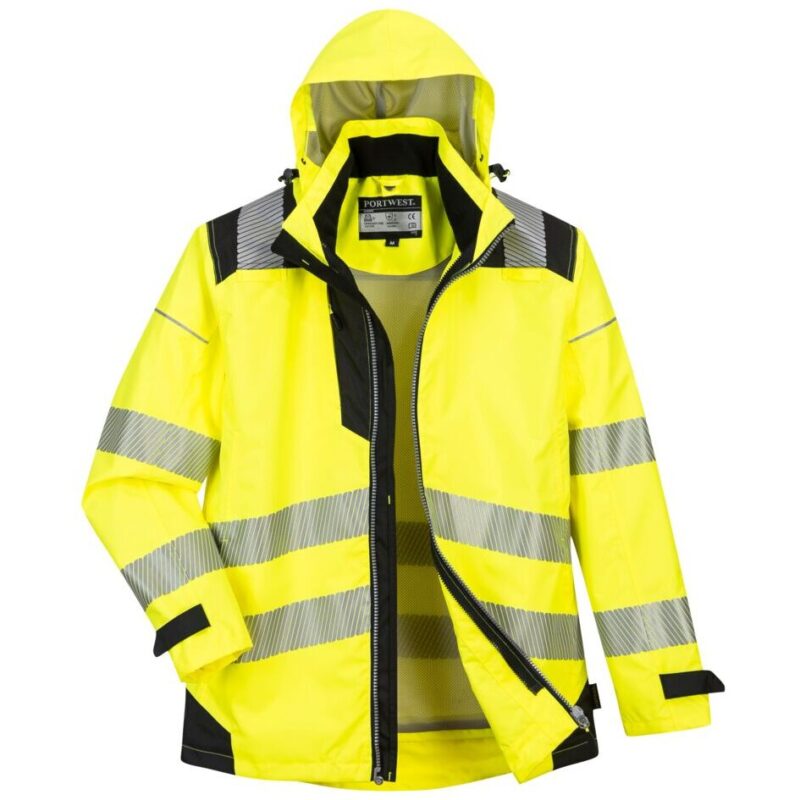 Portwest PW3 Hi-Vis 3-in-1 Jacket - Yellow/Black