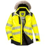 Portwest PW3 Hi-Vis Winter Parka Jacket