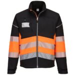 Portwest PW3 Hi-Vis Class 1 Softshell - Black/Orange