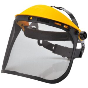 Portwest Browguard with Mesh Visor Black PW93