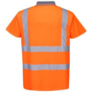 Portwest Hi-Vis Polo Shirt Short Sleeve