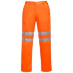 Portwest Hi-Vis Polycotton Service Trousers - Orange