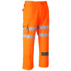 Portwest Hi-Vis Rail Work Trousers