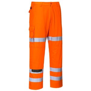 Portwest Hi-Vis Three Band Work Trousers