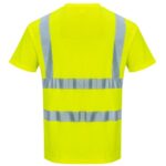 Portwest Hi-Vis Cotton Comfort T-Shirt Short Sleeve