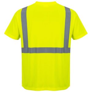 Portwest Hi-Vis Pocket T-Shirt Yellow S190