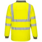 Portwest Hi-Vis Polo Shirt Long Sleeve