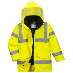 Portwest Hi-Vis Women's Traffic Jacket Yellow S360