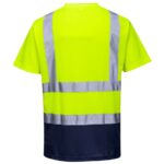 Portwest Hi-Vis Contrast T-Shirt Short Sleeve
