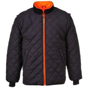 Portwest Hi-Vis Breathable 7-in-1 Contrast Traffic Jacket