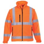 Portwest Hi-Vis 2-in-1 Softshell - Orange