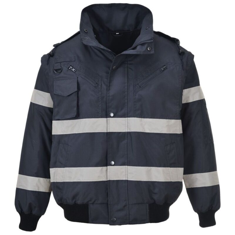 Portwest Iona 4-in-1 Bomber Jacket - Navy